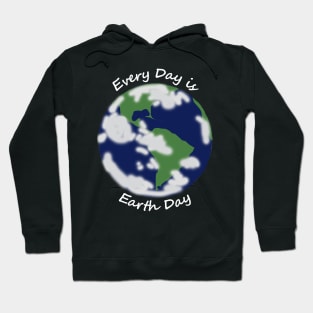 Every Day is Earth Day Planet Hoodie